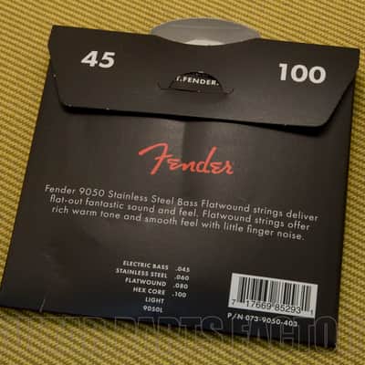 073-9050-403 9050 Flatwound Bass Strings Light .045"-.100" image 2