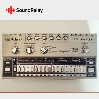 Roland TR-606 - Analog Drum Machine Classic - Tested