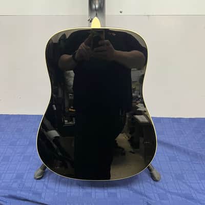 Used Breedlove Atlas Revival Series D/SMe BLK Acoustic Electric Guitar with Original Hardshell Case Made in Korea Black image 19