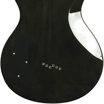 Solid-Body Electric Guitar, Trans Black image 2