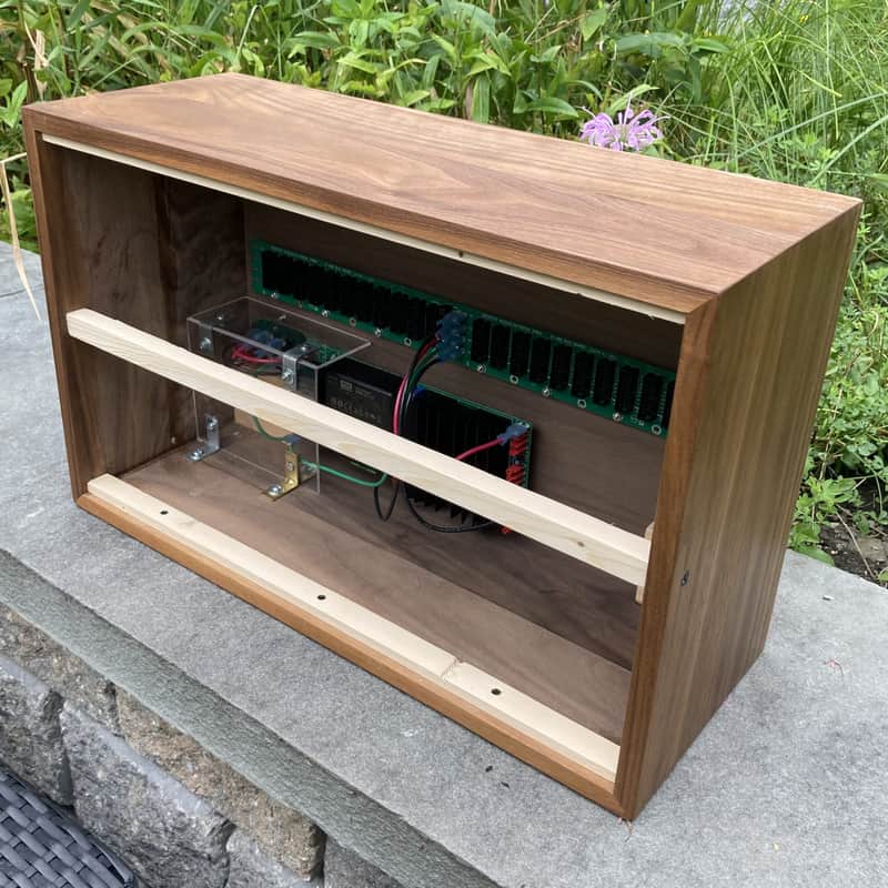 Handcrafted wooden eurorack modular synth case - 84HP 6U image 1