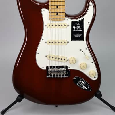 Fender Player II Stratocaster Chambered Mahogany Transparent Mocha Burst image 1