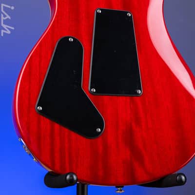 PRS SE Custom 24 Floyd Electric Guitar Charcoal Cherry Burst image 11