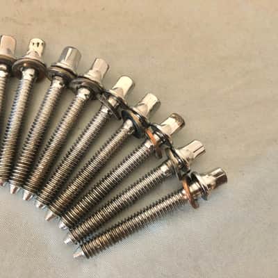 (20) 1990s Ludwig 2” Tension Rods, Supraphonic Acrolite Snare Drum, Classic Tom image 3