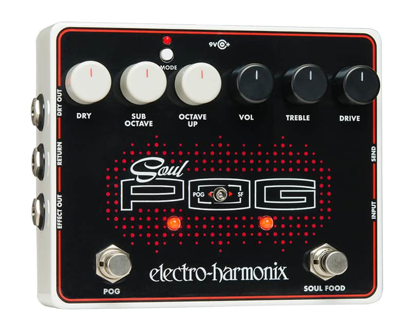 Electro-Harmonix Soul POG Overdrive/Octave Pedal - Open Box image 1