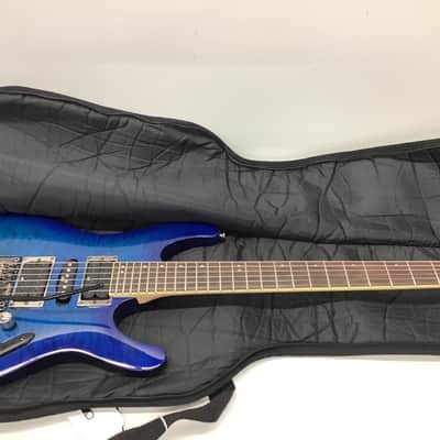 Ibanez S670QM-SPB Standard with Mahogany Body, Jatoba Fretboard 2018 - Sapphire Blue Burst image 1