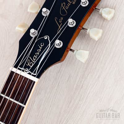 1992 Gibson Les Paul Classic Plus Trans Amber Flame Top, 100% Original w/ Case, Lightweight image 4