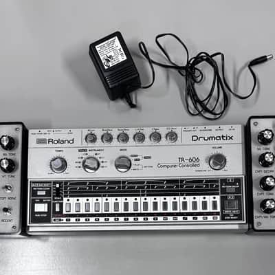 Roland TR-606 Drumatix modified 1980s - Silver