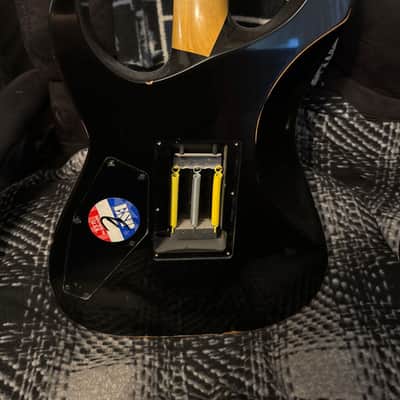 ESP ESP Original Series Kirk Hammett KH-2 Vintage Distressed Black w/case 1995-2019 - DISTRESSED image 5