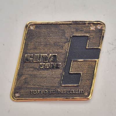 Original 1960's Guyatone Amp and Hardshell Case Badge Logo MIJ image 3