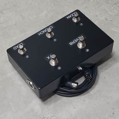 Replacement Footswitch for Marshall JCM 2000 TSL Amps w/ Rev/FX Memory per Channel and 10-Ft Cable image 2