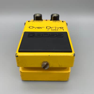 Boss OD-1 Over Drive (1978 August, Clear Switch, Silver Screw, Long Dash, Black Label Made in Japan) 7300 Raytheon RC3403ADB image 6