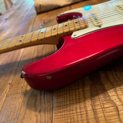Fender FSR American Standard Strat 1995 - Candy Apple Red image 4