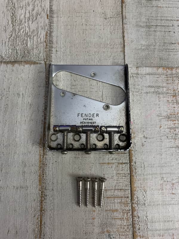 VINTAGE 1968 Fender Telecaster Bridge, ALL ORIGINAL 1966 1967 1969 1970 1960s image 1