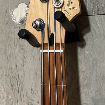 New Fender Jazz Bass Fretless, Black, Custom Capital City Guitars Bass USA Built, Amazing image 7