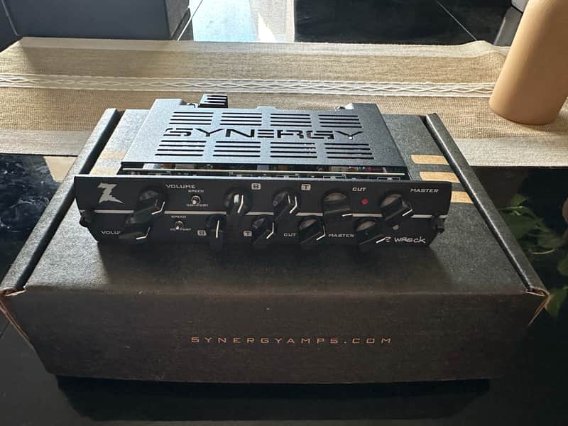 Synergy Z Wreck 2-Channel Preamp Module 2024 - Present - Black image 1