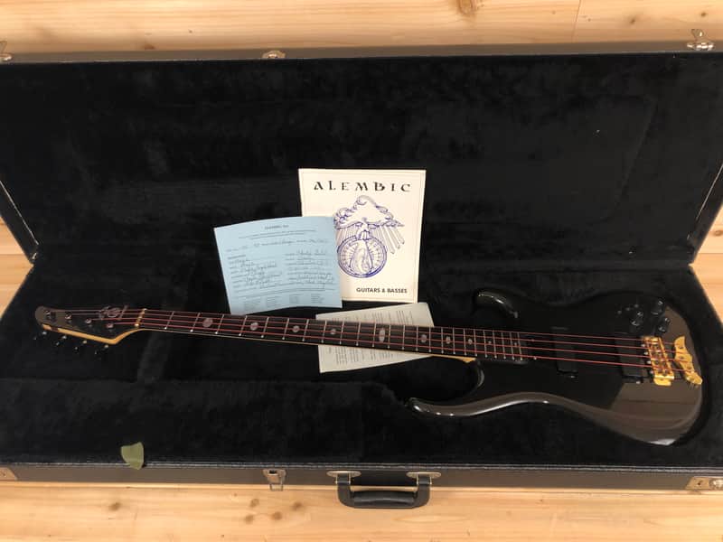 Alembic Europa 4 string 1993 Maple - Black image 1