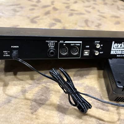 Lexicon MX200 Dual Reverb Effects Processor 2010s - Black image 3