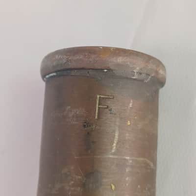 Musser M665B Brass Tube F 37 1/8"x1.5"Symphonic Chime Tubular Bell Cracked-Parts image 2