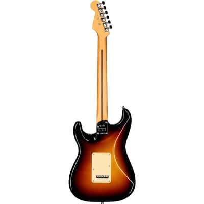 Fender American Ultra II Stratocaster HSS Electric Guitar, Ebony Fingerboard (with Case), Ultraburst image 3