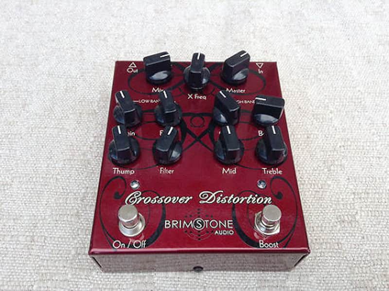Brimstone Audio Crossover Distortion XD-2 | multiband distortion pedal 2014 Bass Pedal image 1