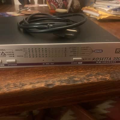 Apogee Rosetta 200 2-Channel A/D D/A Converter w/ X-HD card 2000s - Silver image 3