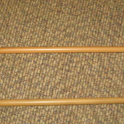 ONE pair new old stock Innovative Percussion James Ross IP905 BRIGHT XYLOPHONE / GLOCKENSPIEL / BELL Mallets, 1 and 1/8" Rust Round Ball (head), Rattan Handle, BRIGHT = produce a lighter sound with higher overtones image 16
