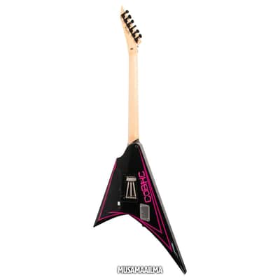 ESP Edwards E-AL-166 Pink Sawtooth Alexi Laiho Signature | Reverb
