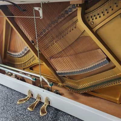 1978 Yamaha M1a Upright Piano in Polished White * Free 1st Floor Delivery in NJ! image 9
