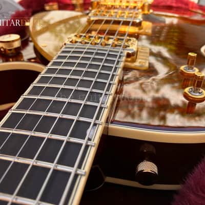 ✮AMAZING✮2023 Gretsch G-6134T GQM Limited Edition PENGUIN✮QUILT FORGE GLOW✮£3899 image 4