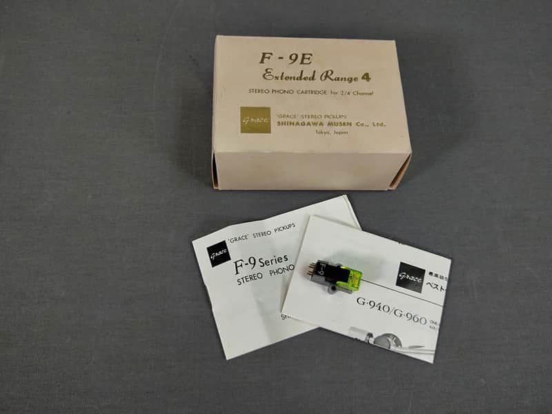 Grace F-9E Stero Phono Cartridge Extended Range 4 In Excellent Condition image 1
