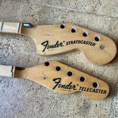 Rare! Fender Stratocaster/Telecaster Salesman Sample Necks 1970's image 2