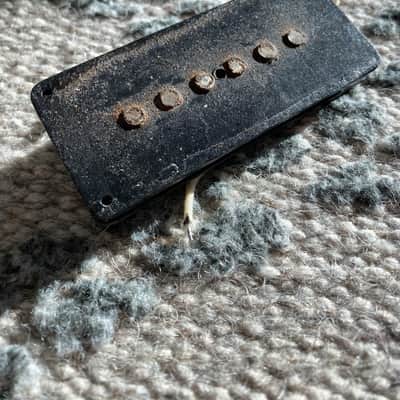 Fender Jazzmaster 1959 -1963 Vintage Black Bobbin Neck Pickup image 1