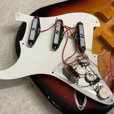 Vintage Harmony H80T Sunburst Strat image 20
