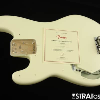 LEFTY Fender American Professional II Precision Bass, BODY &HARDWARE Olymp White image 2