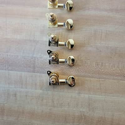 Jin-ho 6-in-line Tuners - Gold image 1