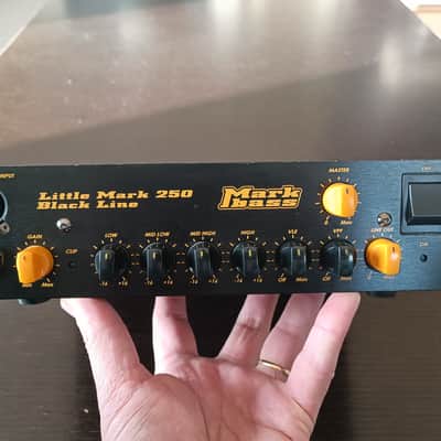Markbass Little Mark Black Line 250-Watt Bass Amp Head 2013 - Present - Black image 2