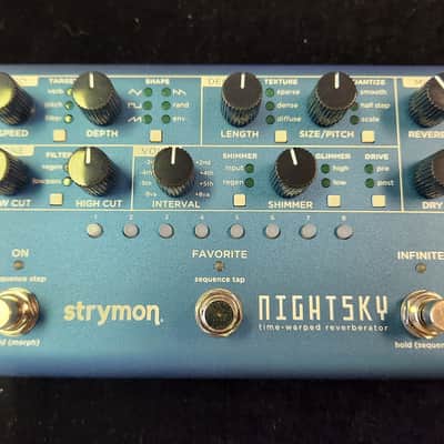 Strymon NightSky Time-Warped Reverberator 2020 - Present - Blue image 1