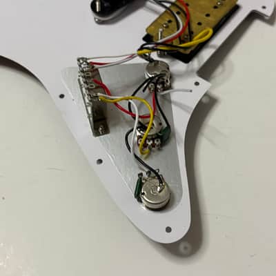 Unbranded Stratocaster Loaded Pickguard Brown Tortoise Shell HSS Humbucker image 5
