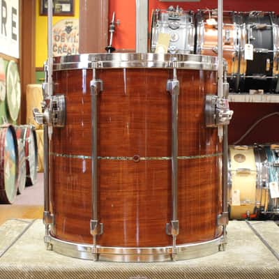 2000s Tama Starclassic Omnitune in Natural Bubinga 18x22 9x12 16x16 6.5x14 image 10