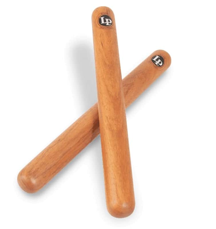 Latin Percussion Exotic Wood Traditional Clave LP262R image 1