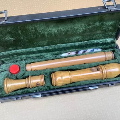 Mollenhauer Vintage Alto recorder flute with case image 7