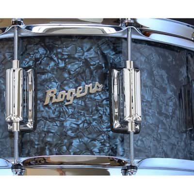 Rogers Dyna-Sonic Snare Drum 14x6.5 Black Pearl image 3