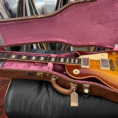 Gibson Custom 60th Anniversary 1959 Les Paul Standard VOS Iced Tea Burst VOS image 17