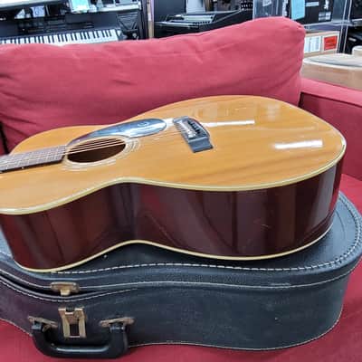 Epiphone FT-130 Caballero 1970s with Chipboard Case- Natural image 10