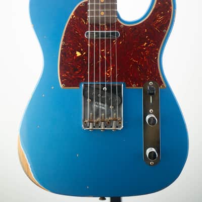 Fender Custom Shop 1963 Telecaster Relic Aged Lake Placid Blue image 1