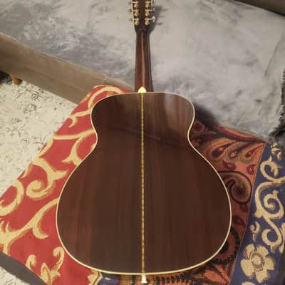 Recording King RO-328 [OM] | All solid tone woods | East Indian Rosewood sides and back and Adirondack Spruce top | Serial No. A21030944 image 15