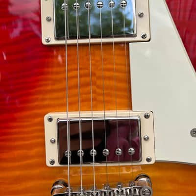 2018 Epiphone Les Paul Standard Pro Cherry Sunburst, PRO SETUP/SERVICED w/Case~*SALE*~SEE VIDEO image 4