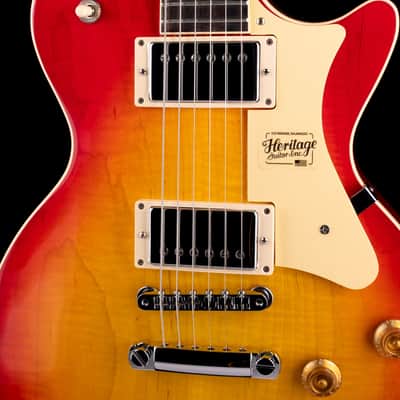 Heritage Standard H-150 Vintage Cherry Sunburst Electric Guitar with Case image 4
