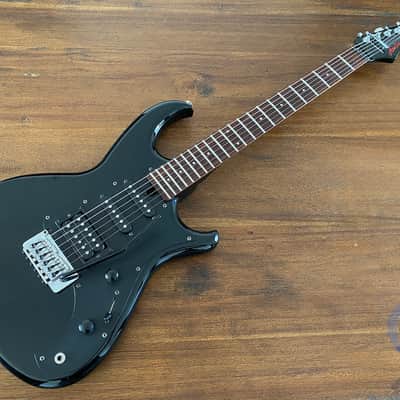 Aria Pro II Guitar, RS Wildcat, SUPER STRAT, Black, MIJ, 1986 | Reverb